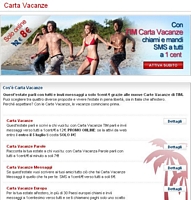 carta vacanze tim