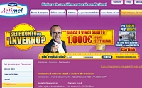 actimel concorso