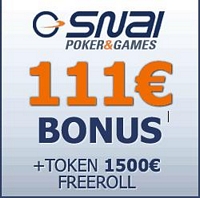 pokersnai bonus promozioni